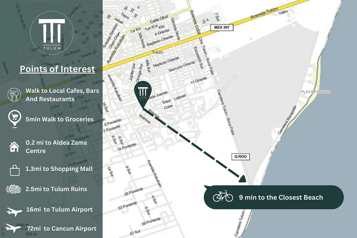 Apartmán Fast Wi Tulum Mexiko
